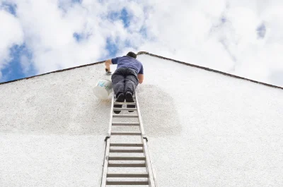 Peinture extérieure à Régnié-Durette — façades et ravalement